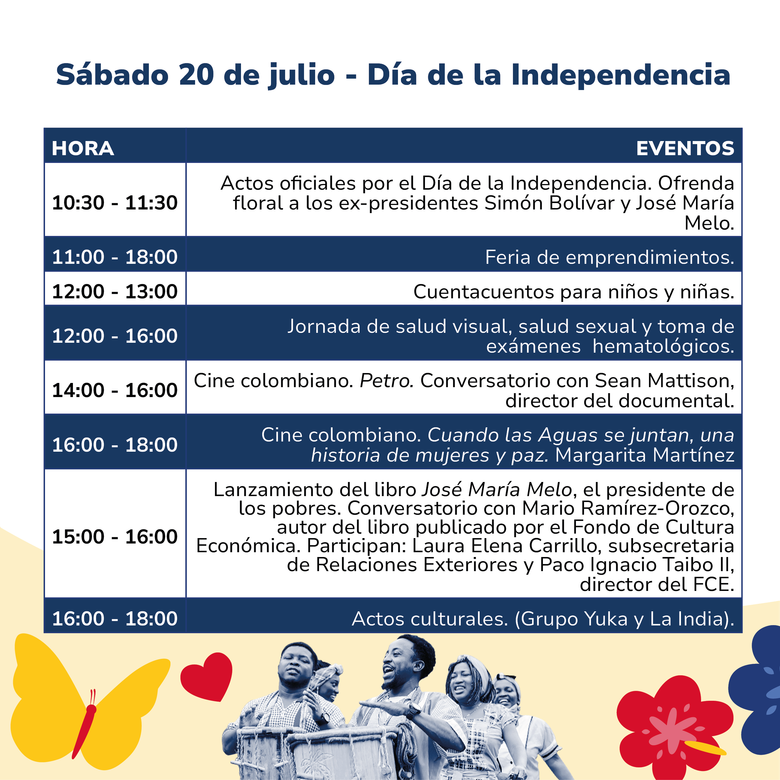 Consulado en México celebra los 214 años de la Independencia de Colombia - 3