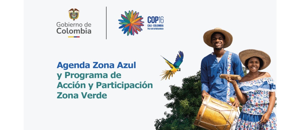 Sigue las actividades y eventos de la COP 16 Colombia: Paz con la Naturaleza