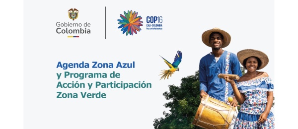 Sigue las actividades y eventos de la COP 16 Colombia: Paz con la Naturaleza
