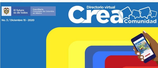 Consulado de Colombia en México publica el Directorio Virtual #CreaComunidadColombia 