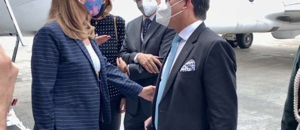 La Vicepresidente y Ministra de Relaciones Exteriores, Marta Lucía Ramírez, fue recibida en México para participar en la Reunión de Cancilleres de la Celac